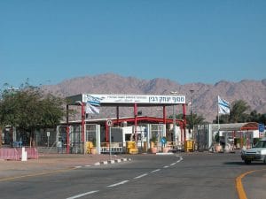 אילת, על גבול ירדן